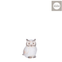 Pot santa snowman deer white brown 3 assorted - h17xd14cm